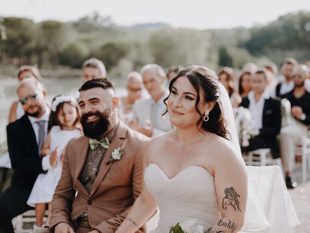 Il matrimonio di Fabio e Irene a Montaione, Firenze 107