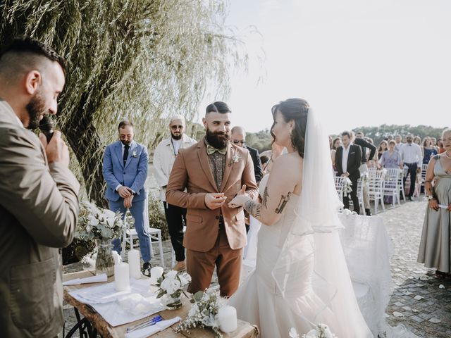 Il matrimonio di Fabio e Irene a Montaione, Firenze 139