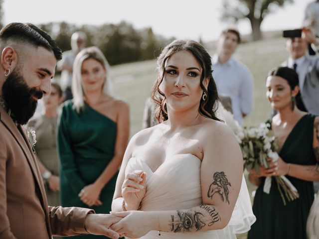 Il matrimonio di Fabio e Irene a Montaione, Firenze 142