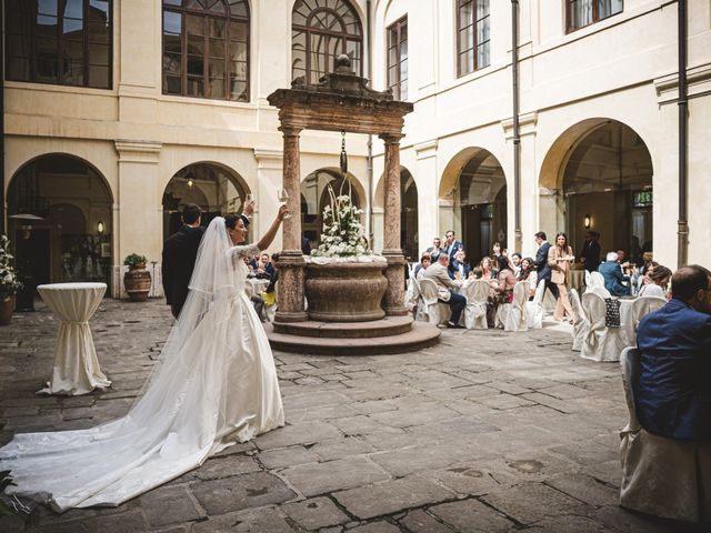 Il matrimonio di Davide e Elisa a Ronco all&apos;Adige, Verona 84