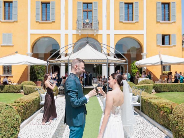 Il matrimonio di Davide e Simona a Rovato, Brescia 45