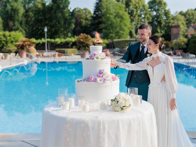 Il matrimonio di Davide e Simona a Rovato, Brescia 68