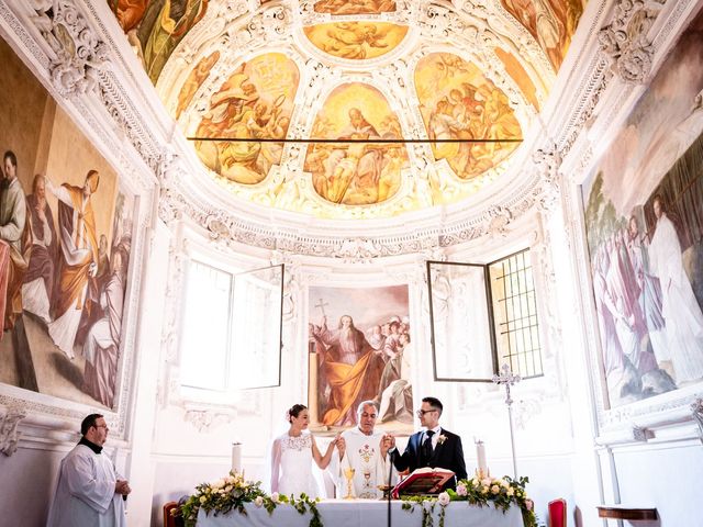 Il matrimonio di Nicholas e Chiara a Vaprio d&apos;Adda, Milano 30