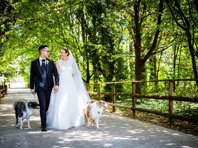 Il matrimonio di Nicholas e Chiara a Vaprio d&apos;Adda, Milano 35