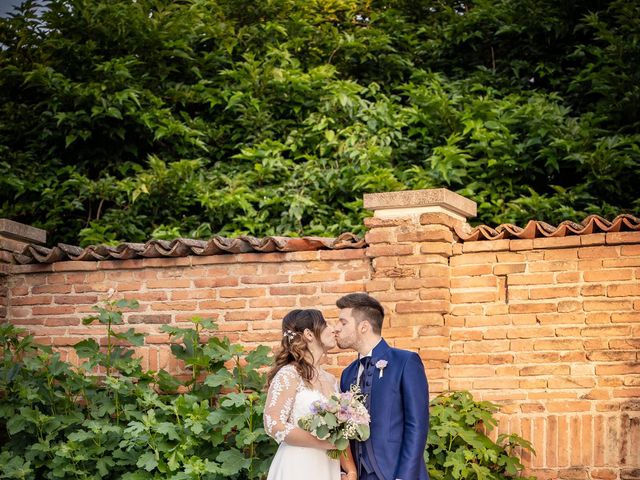 Il matrimonio di Davide e Elena a Roncoferraro, Mantova 34