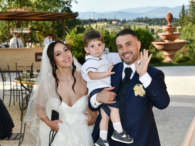 Il matrimonio di Matteo e Alessandra a Greve in Chianti, Firenze 97