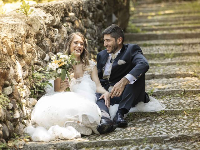 Il matrimonio di Roberto e Margherita a Scanzorosciate, Bergamo 108