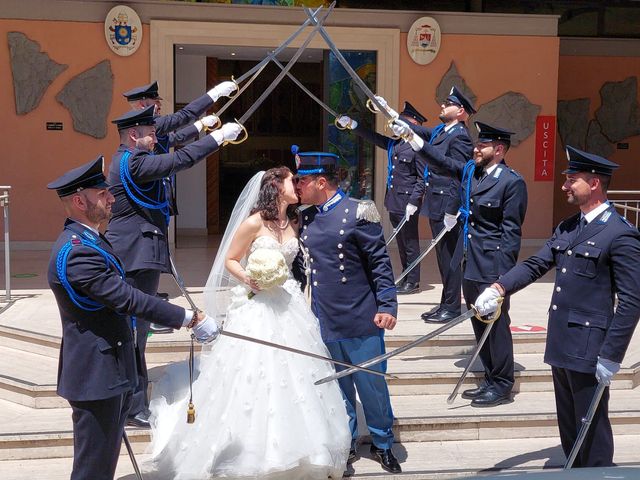 Il matrimonio di Emanuele  e Elisabetta  a Rocca di Papa, Roma 1