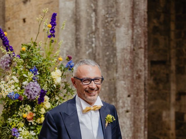 Il matrimonio di Valentina e Luca a Chiusdino, Siena 38