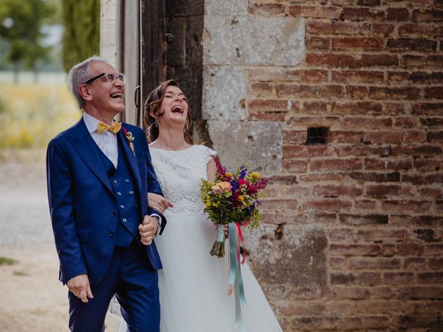Il matrimonio di Valentina e Luca a Chiusdino, Siena 42