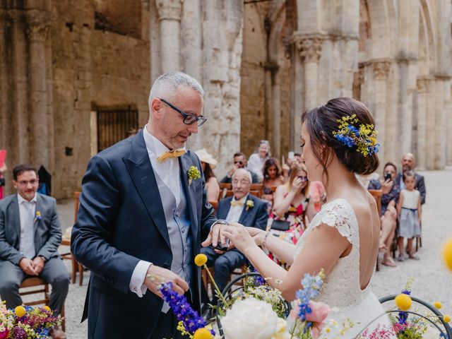 Il matrimonio di Valentina e Luca a Chiusdino, Siena 59