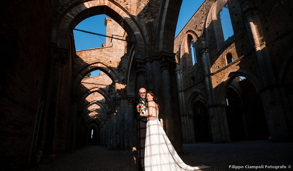 Il matrimonio di Marco e Francesca a Chiusdino, Siena