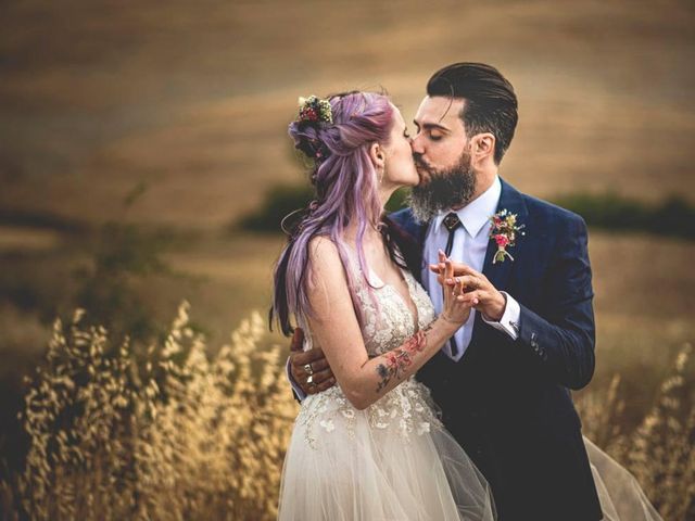 Il matrimonio di Sandro e Angelica a Pienza, Siena 13