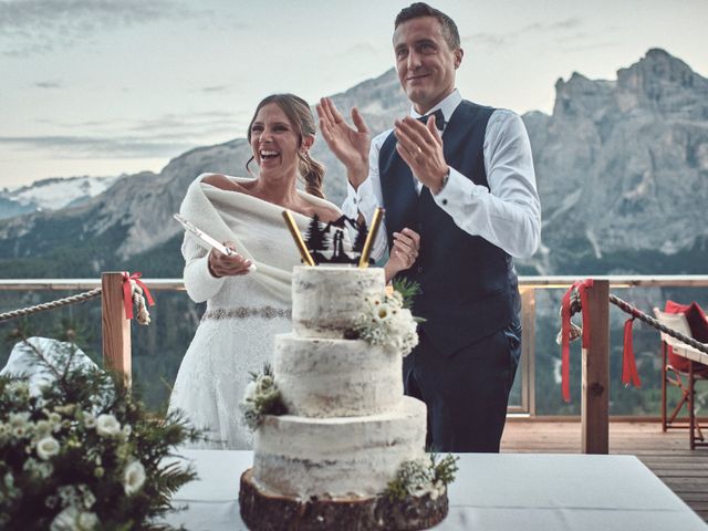 Il matrimonio di Matteo e Federica a Corvara in Badia- Corvara, Bolzano 367