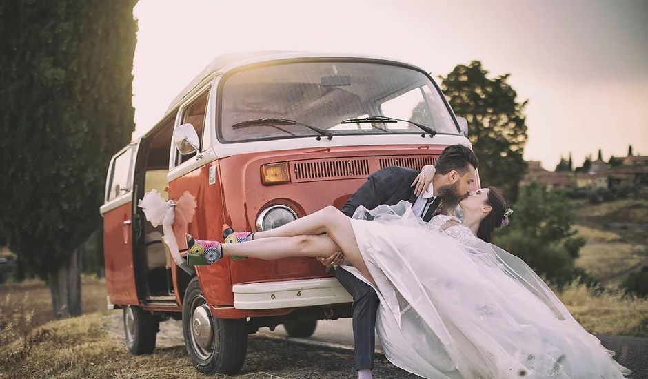 Il matrimonio di Sandro e Angelica a Pienza, Siena