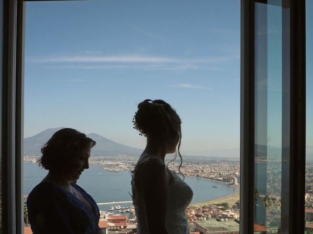 Il matrimonio di Arianna e Giuseppe a Castellammare di Stabia, Napoli 1