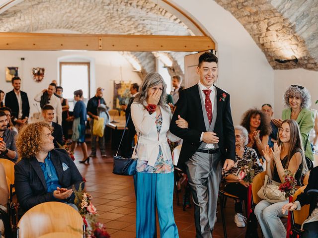 Il matrimonio di Simone e Michelle a Roverè della Luna, Trento 12