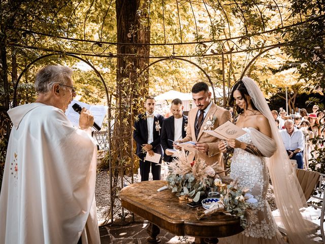 Il matrimonio di Marco e Elisa a Monasterolo del Castello, Bergamo 45