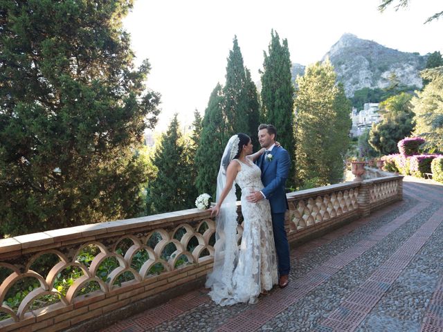 Il matrimonio di James e Donatella a Taormina, Messina 18