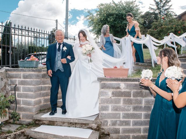 Il matrimonio di Eleonora e Claudio a Nepi, Viterbo 50