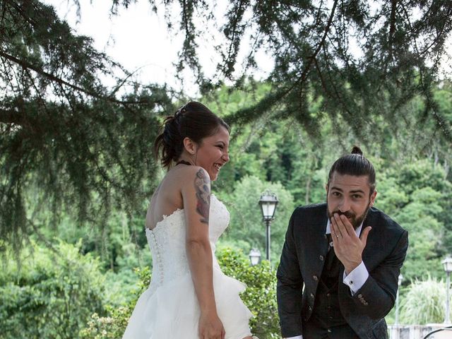 Il matrimonio di Katerine e Davide a Ome, Brescia 2