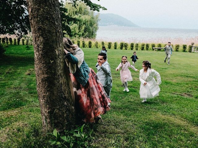 Il matrimonio di John e Sara a Ispra, Varese 100