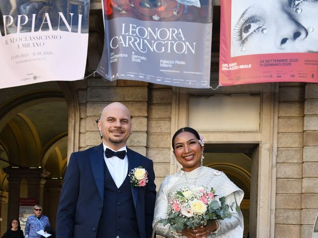 Il matrimonio di Luigi e Sinthai a Milano, Milano 3