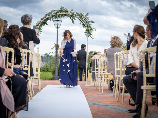 Il matrimonio di Simone e Irene a Montespertoli, Firenze 8