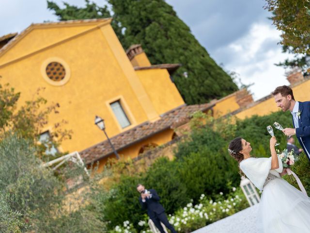 Il matrimonio di Simone e Irene a Montespertoli, Firenze 17