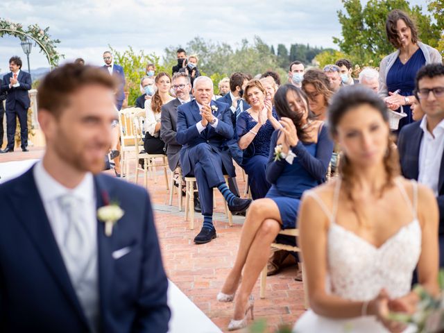 Il matrimonio di Simone e Irene a Montespertoli, Firenze 36