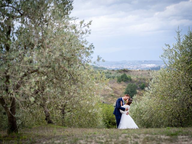 Il matrimonio di Simone e Irene a Montespertoli, Firenze 39