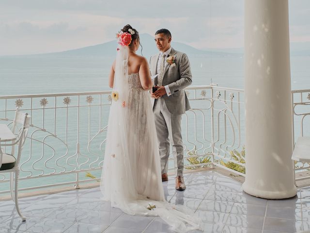 Il matrimonio di Nick e Lindsey a Sorrento, Napoli 50