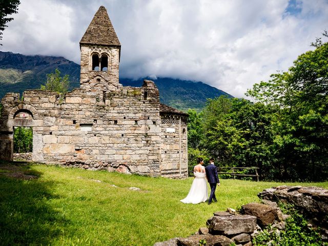 Il matrimonio di Roberto e Carlotta a Rogolo, Sondrio 51