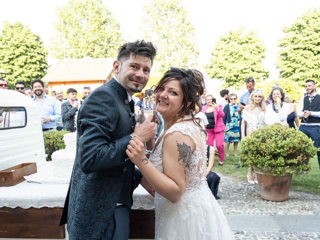 Il matrimonio di Loris e Alessandra a Varallo Pombia, Novara 44
