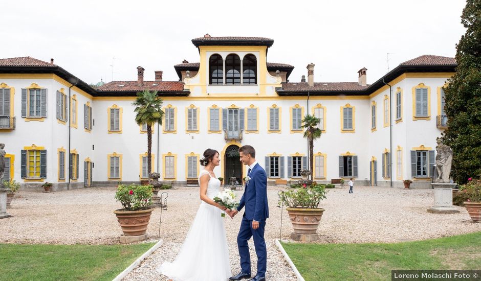 Il matrimonio di Lorenzo e Elena a Inveruno, Milano