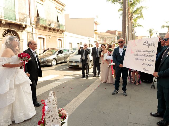 Il matrimonio di Stefania e Rosario a San Gregorio di Catania, Catania 11