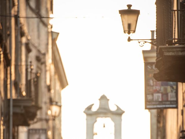 Il matrimonio di Eleonora e Daniele a Sutri, Viterbo 1