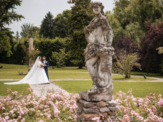 Il matrimonio di Vincenzo e Claudia a Bodio Lomnago, Varese 62