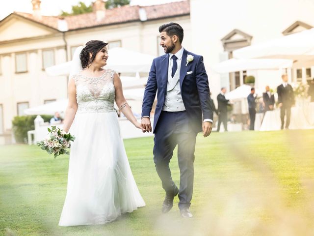 Il matrimonio di Riccardo e Veronica a Stezzano, Bergamo 104