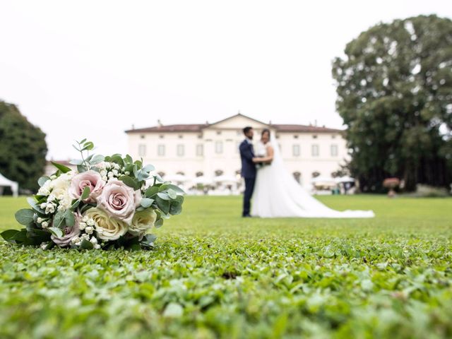 Il matrimonio di Riccardo e Veronica a Stezzano, Bergamo 132