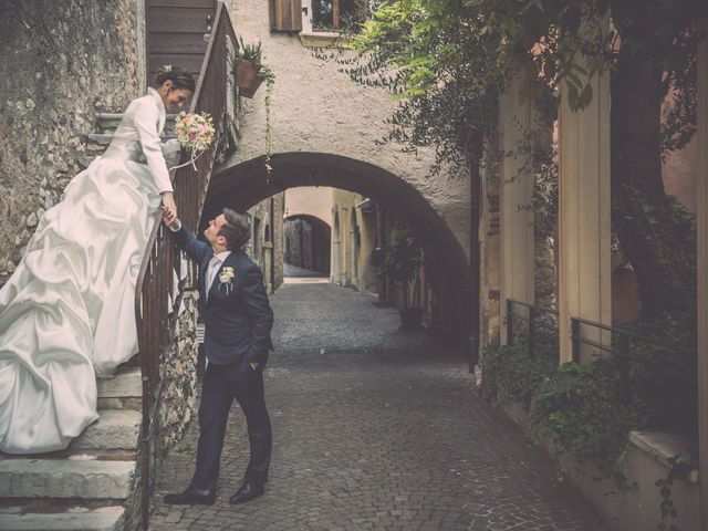 Il matrimonio di Tommaso e Nicole a Torri del Benaco, Verona 1