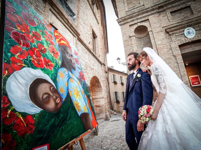 Il matrimonio di Moreno e Chiara a Monte Urano, Fermo 38