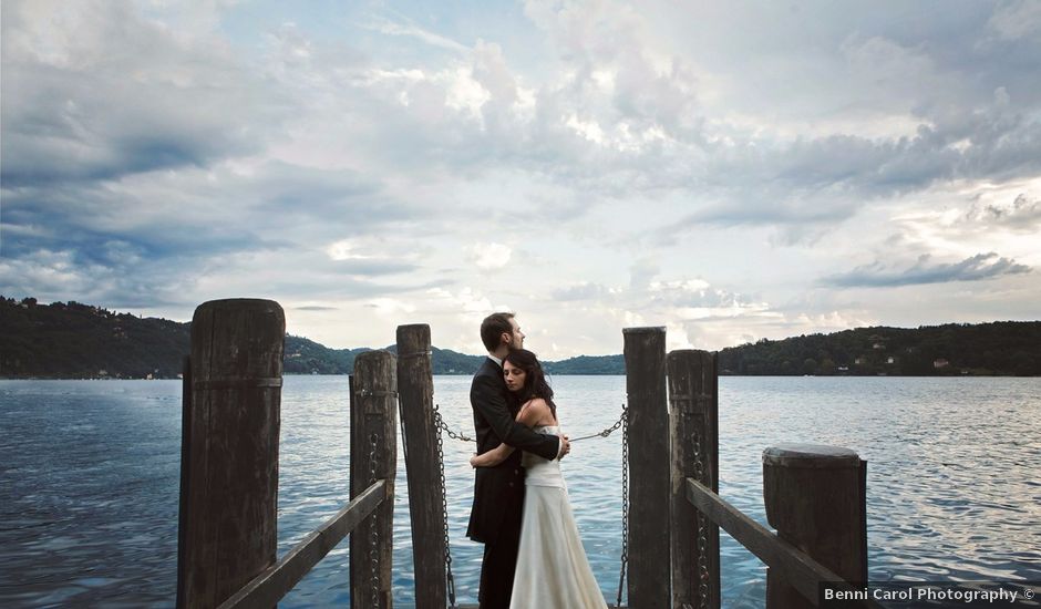 Il matrimonio di Günther e Michela a Orta San Giulio, Novara