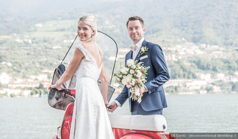 Il matrimonio di Fredrik e Anna Viktoria a Iseo, Brescia