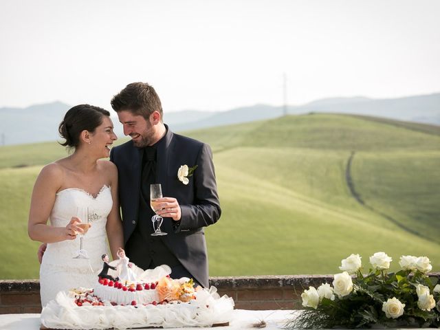 Il matrimonio di Antonio e Federica a Lajatico, Pisa 52