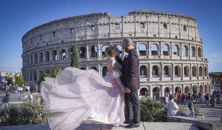 Il matrimonio di Marco e Christel a Roma, Roma