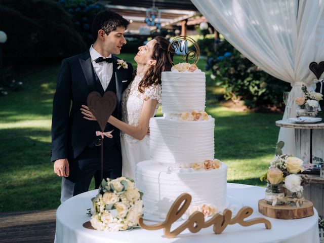 Il matrimonio di Matteo e Claudia a Cantù, Como 74