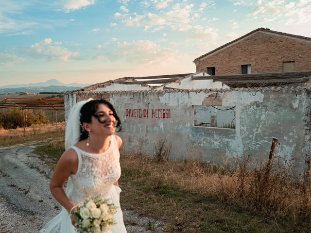 Il matrimonio di Claudia e Diego a Belvedere Ostrense, Ancona 18