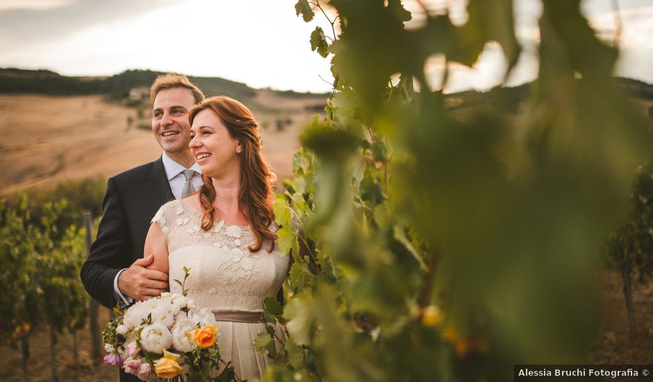 Il matrimonio di Simone e Oretta a Montepulciano, Siena