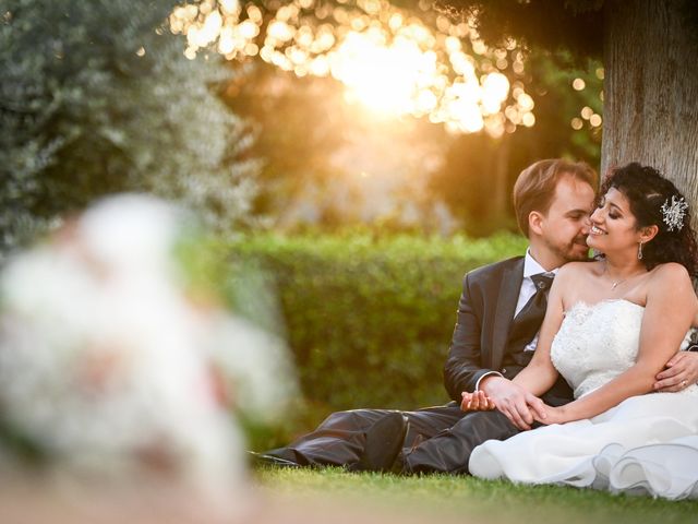 Il matrimonio di Jooelyne e Nicolas a Sant&apos;Angelo Romano, Roma 42